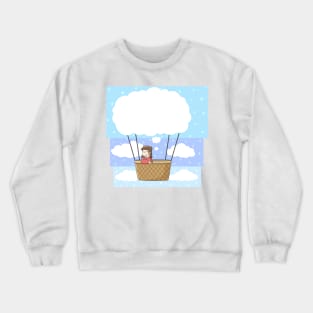 Floating among dreams Crewneck Sweatshirt